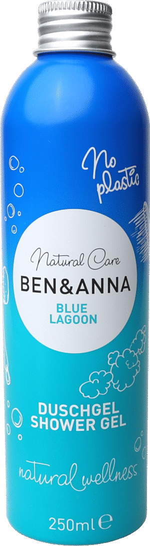(Deutsch) Natural Shower Gel Blue Lagoon